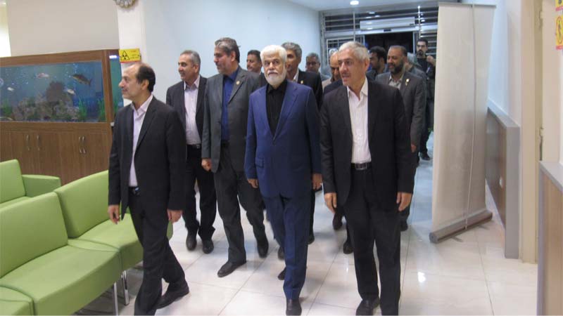 بازدید آقای دکتر شهریاری به همراه اعضای کمیسیون از مرکز پزشکی هسته ای راه آسمان 29 مهر