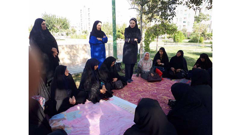 "برگزاری کارگاه آموزشی راه آسمان برای رابطین بهداشتی مرکز شهید مطلبی"