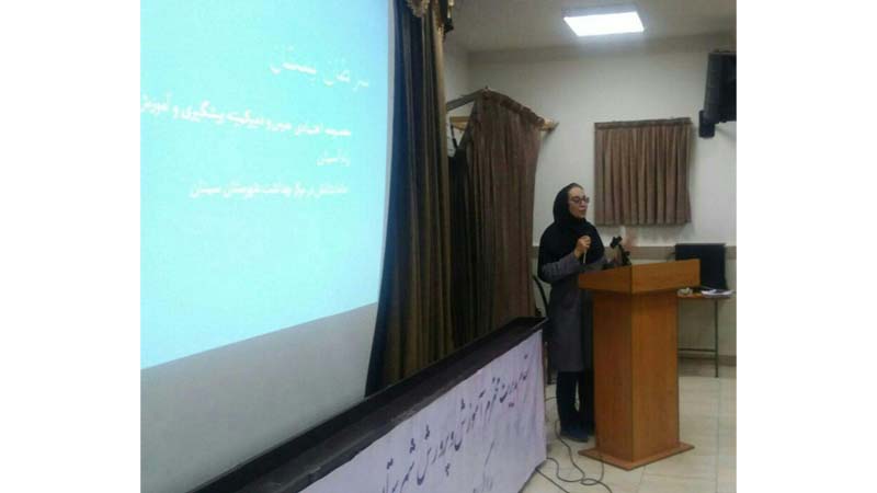 "برگزاری جلسه آموزشی راه آسمان در کانون شهید دامغانیان"