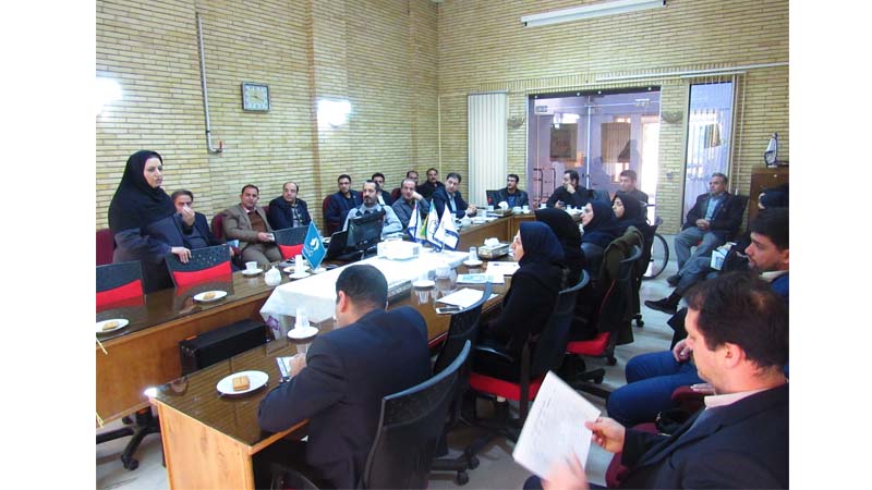 "برگزاری جلسه آموزشی  راه آسمان در اداره کل استاندارد استان سمنان"