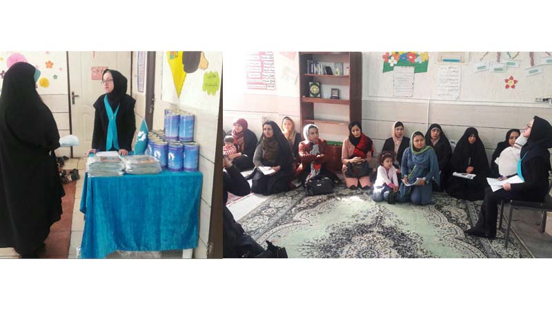 حضور عضو محترم مدیریت توسعه مشارکتهای بنیاد در جلسه آموزشی مدرسه تلاشگران