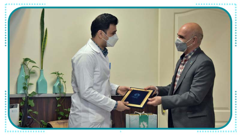 " تقدیر از خدمات ارزشمند جناب آقای دکتر محمد علی تاجیک "