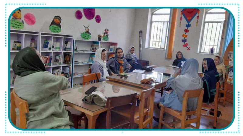 برگزاری جلسه مستمر و هفتگی راه آسمان با موضوع سلامت خانواده در کتابخانه شهید همتی
